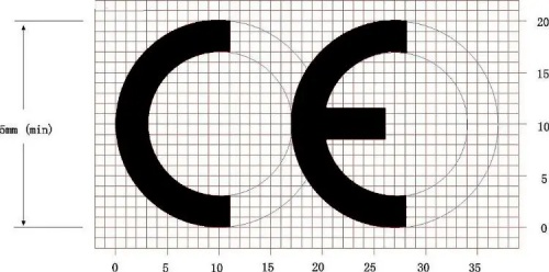 CE認證LOGO可以打印空心嗎